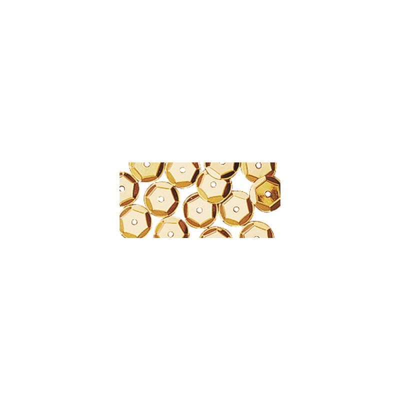 Paillettes bombées 6mm OR Paillettes bombées 6mm OR
