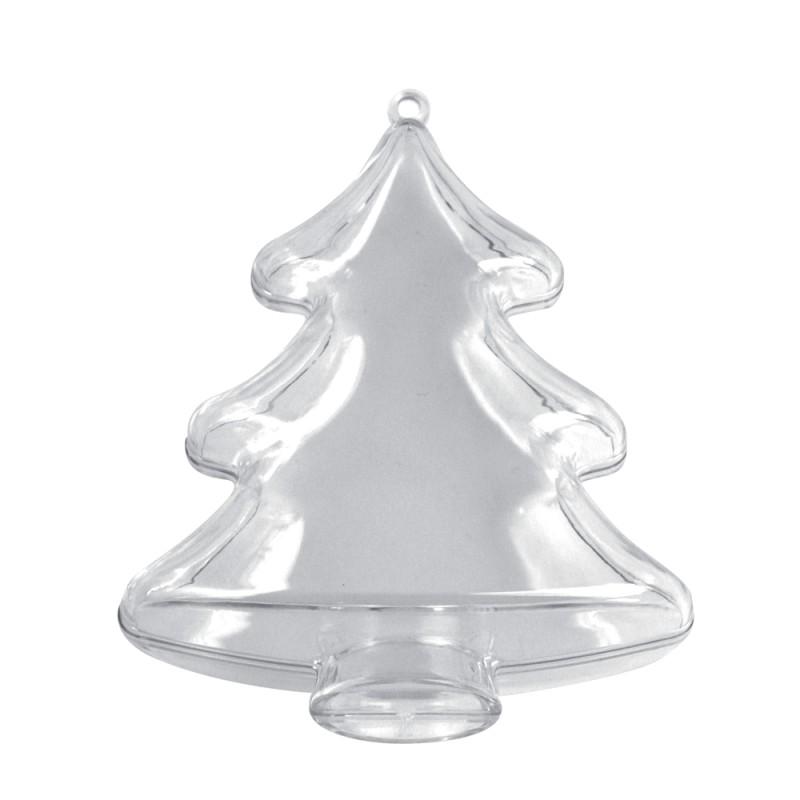 Sapin en plastique, 2 parties, 10 cm Sapin en plastique, 2 parties, 10 cm