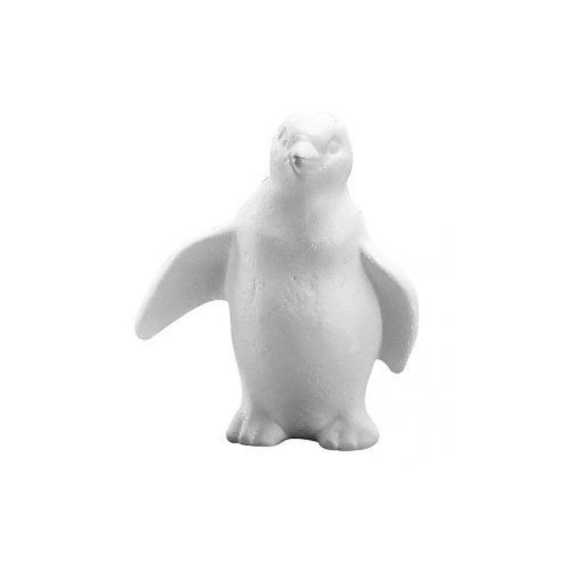 Pingouin en polystyrene. 19 cm Pingouin en polystyrene. 19 cm