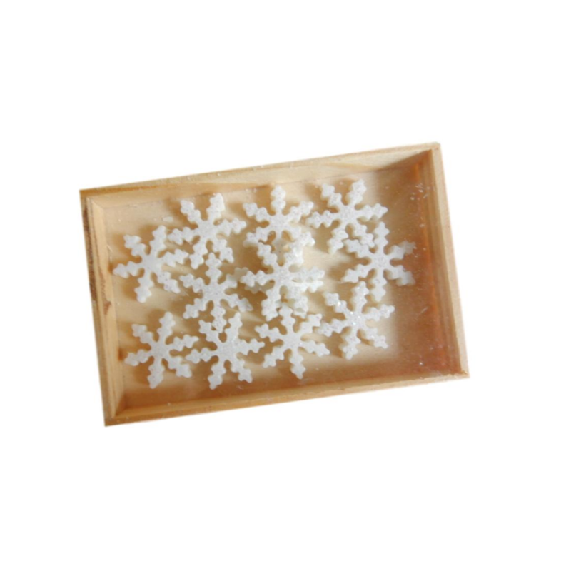 Flocon de neige pailleté Flocon de neige pailleté