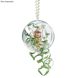 Boule plastique pour l'art floral