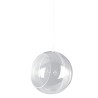 Boule plastique pour l'art floral en 2 parties