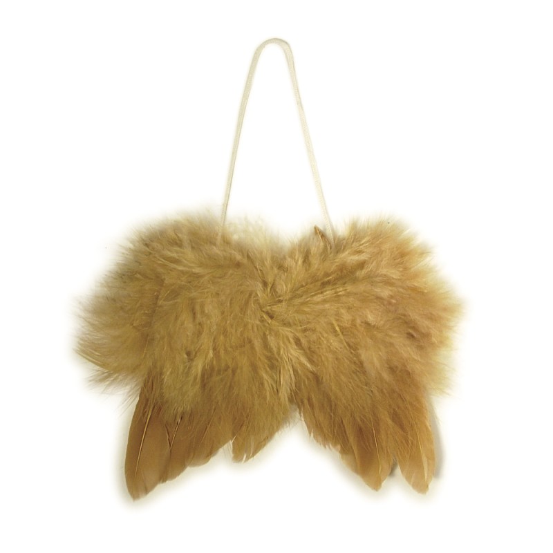 Ailes d'ange en plumes 5cm. sct.-LS 2pces Ailes d'ange en plumes 5cm. sct.-LS 2pces