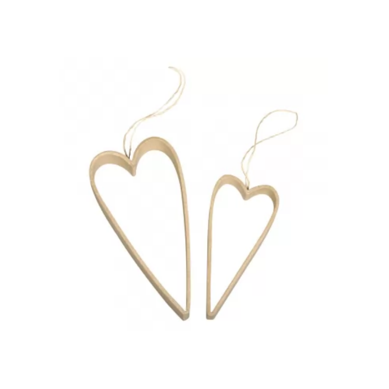 2 Pendentifs Cœur Quilling 2 Pendentifs Cœur Quilling