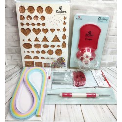 Kit démarrage Quilling complet 5 pièces