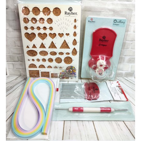 Kit démarrage Quilling complet 5 pièces