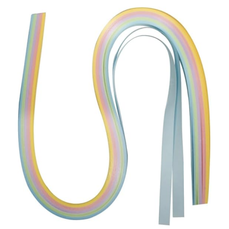 100 rubans de Papier pour Quilling 50x0.9cm