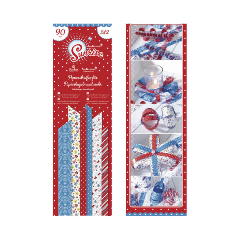Kit Bandes de papier - 90 pieces 45 et 86 cm Kit Bandes de papier - 90 pieces 45 et 86 cm