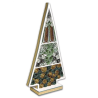 Metallic Paper Strips 3 Assorted Sizes - 48 Pieces - Gold