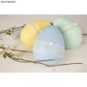 Polystyrene egg - 2 parts - height 20 cm