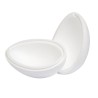 Oeuf en polystyrène - 2 parties - hauteur 20 cm