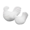 Poule en polystyrène 14 cm