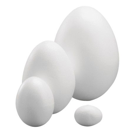 Oeuf en polystyrene plein