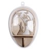 Oeuf en plastique transparent - 2 parties