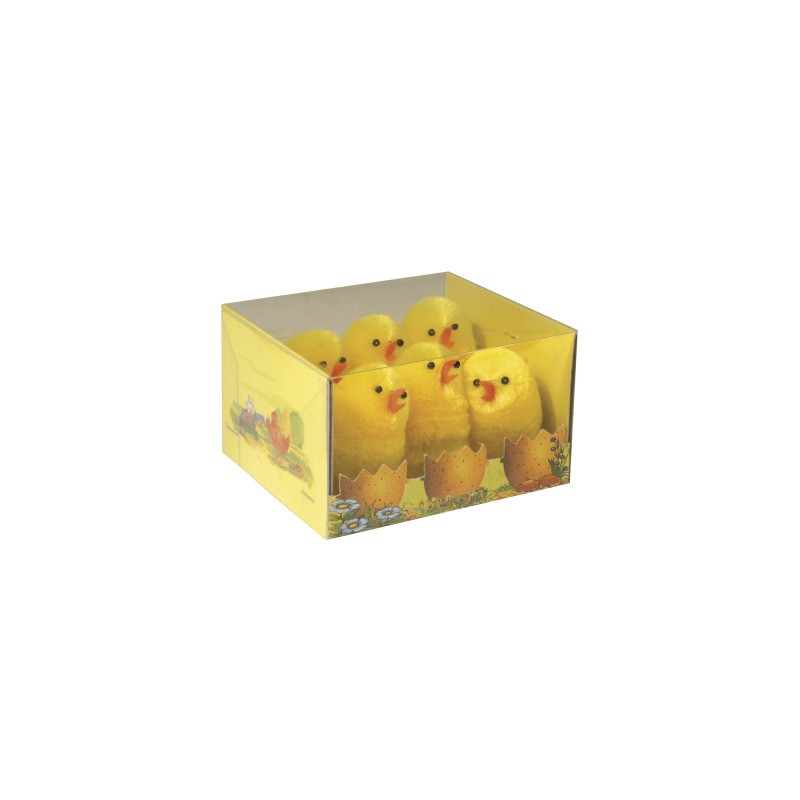 Poussins en chenille de soie - boite Poussins en chenille de soie - boite