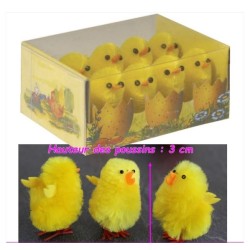 Poussins en chenille de soie - boite