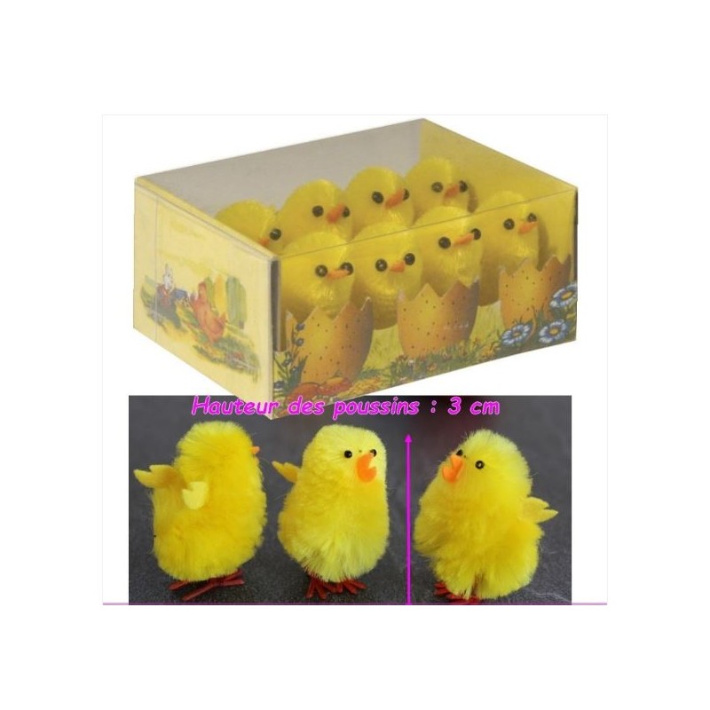 Poussins en chenille de soie - boite Poussins en chenille de soie - boite