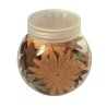 Mélange de fleurs en papier 2.5-7cm. 5 sortes. 24 pièces
