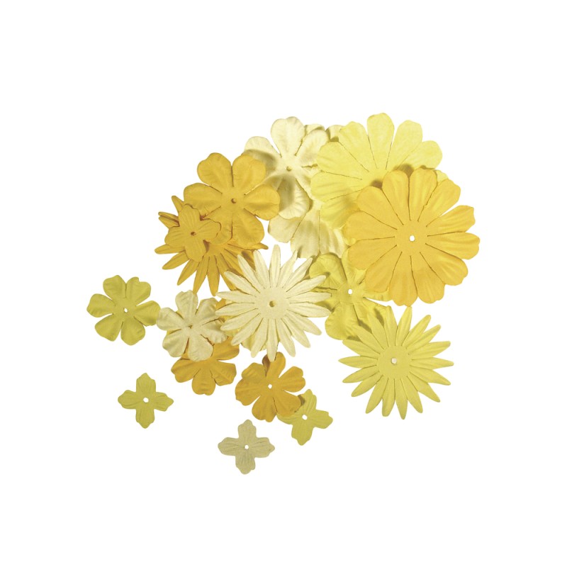 Mélange de fleurs en papier Mélange de fleurs en papier
