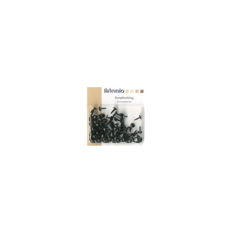 Mini attache parisienne 5mm 100 pièces Mini attache parisienne 5mm 100 pièces