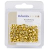 Artemio Oeillets couleur Or de 8 mm