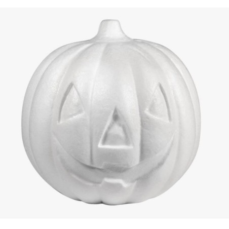Polystyrene pumpkin 16cm