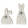 Miniatures Lapins en bois