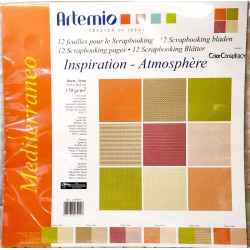 12 feuilles pour le Scrapbooking