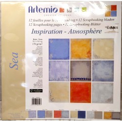 12 feuilles pour le Scrapbooking