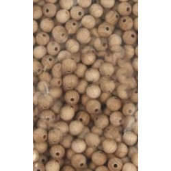 Natural wooden beads