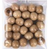 Natural polished wooden beads