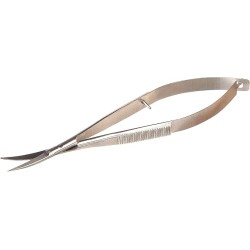 Curved-point scissors or tweezers