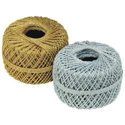 Cordon 1.2 mm pelote 10 m - Argent