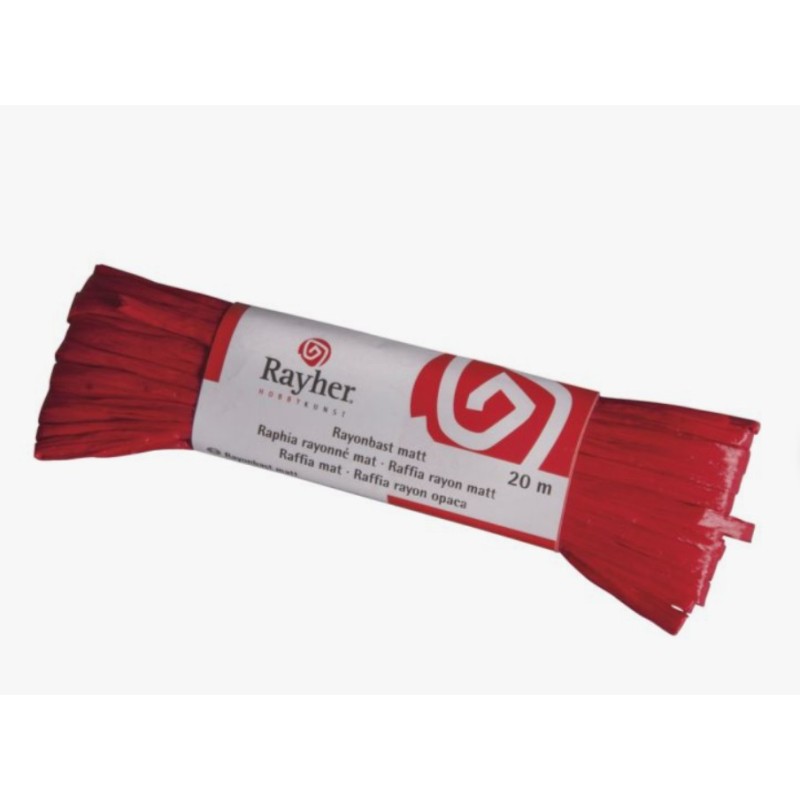 Rayon raffia mat skein 20 m
