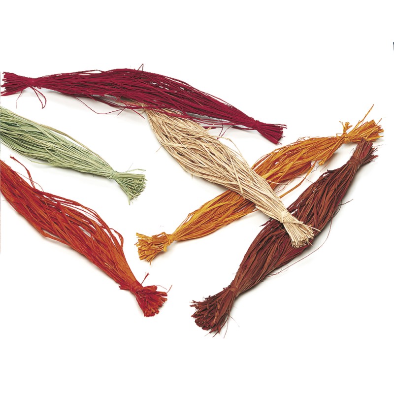 Natural raffia - 25 g hank
