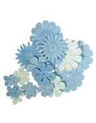 Fleurs, feuillages, baies, sisal